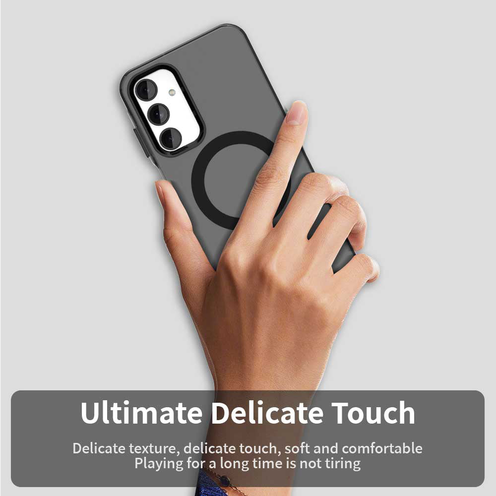 Coque MagSafe pour Samsung Galaxy A25 A256, Techsuit, CandyCase, Noire