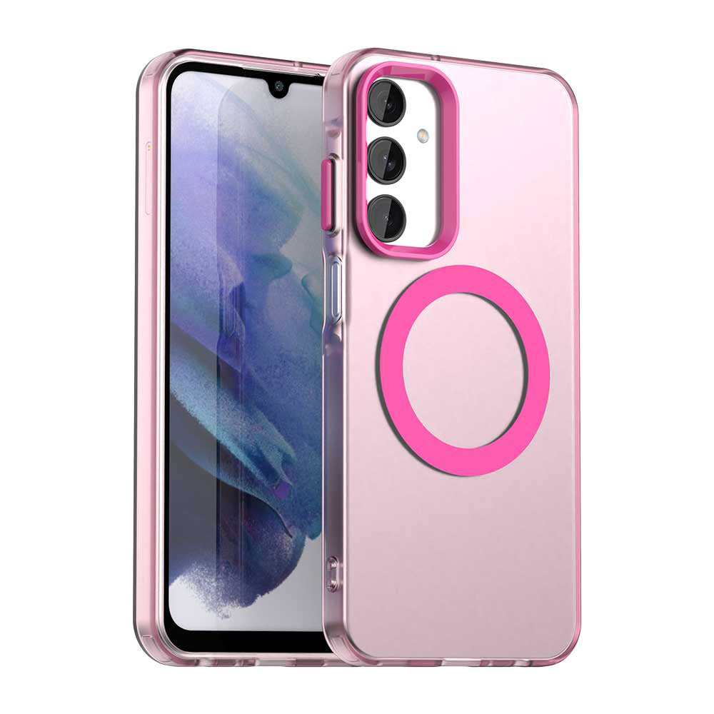 Coque MagSafe pour Samsung Galaxy A25 A256, Techsuit, CandyCase, Rose