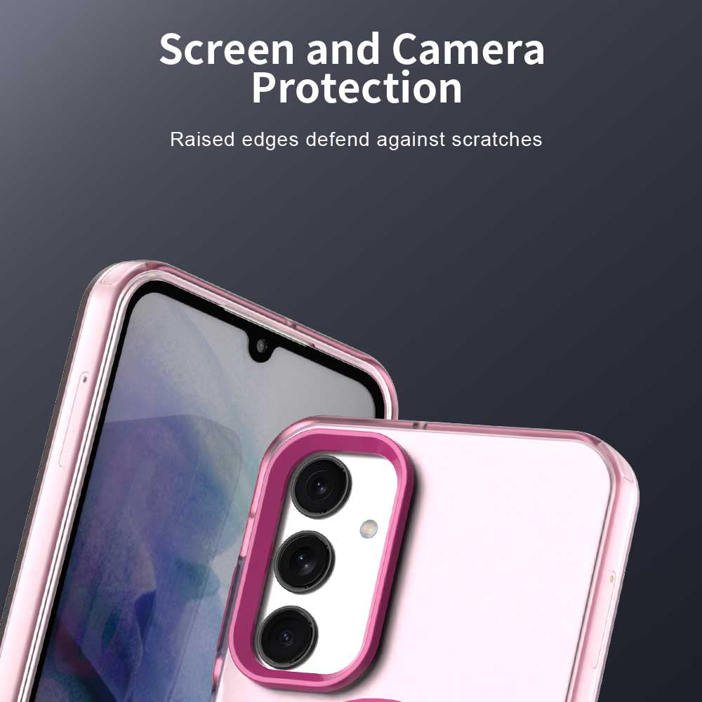 Coque MagSafe pour Samsung Galaxy A25 A256, Techsuit, CandyCase, Rose