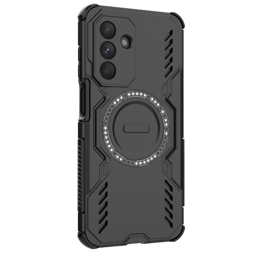 Coque MagSafe pour Samsung Galaxy A26 A266, Techsuit, ArmorMag, Noire