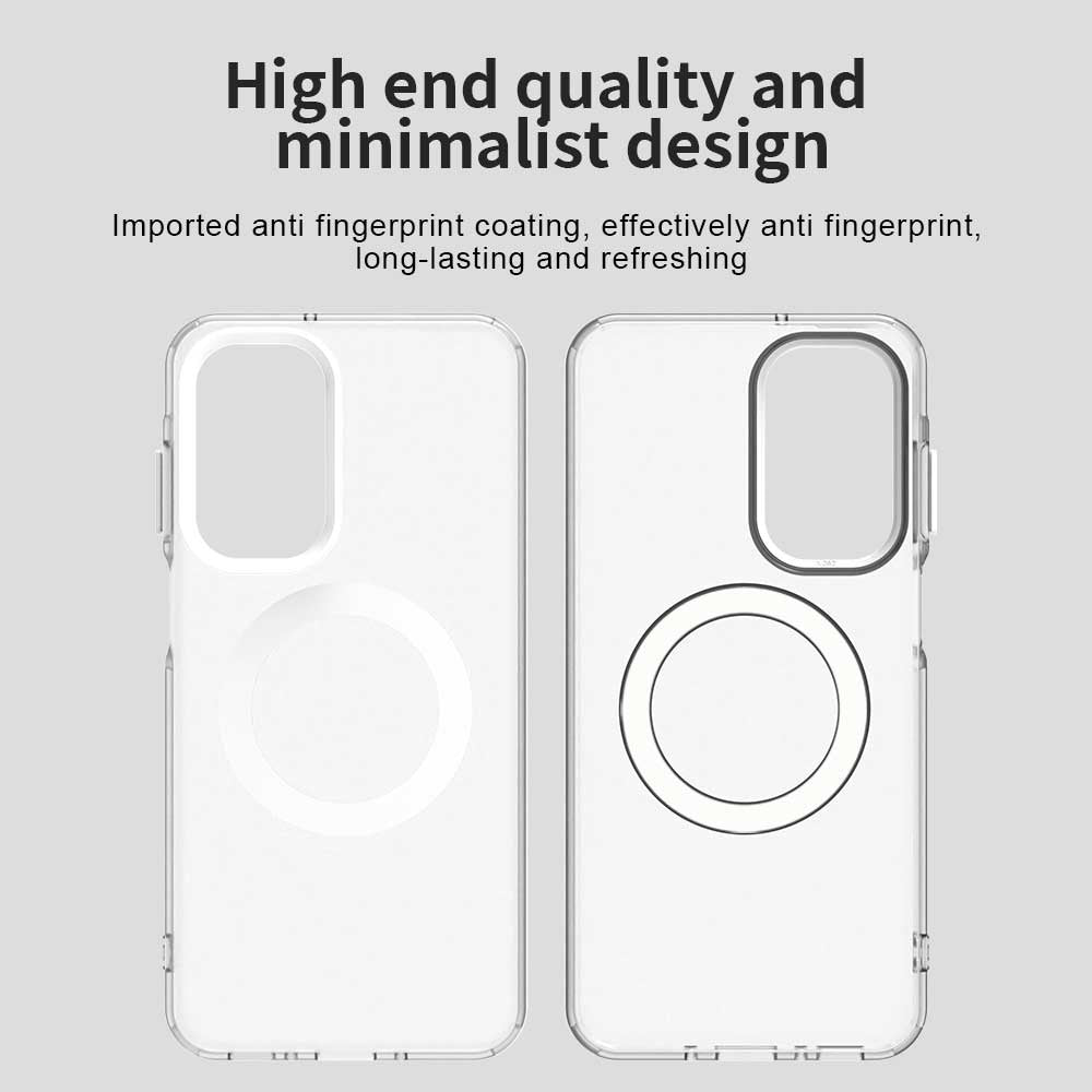 Coque MagSafe pour Samsung Galaxy A26 A266, Techsuit, CandyCase, Blanche