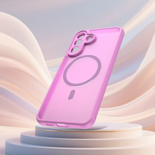 MagSafe-Hülle für Samsung Galaxy A27 5G, Techsuit, HaloFrost II, Rosa