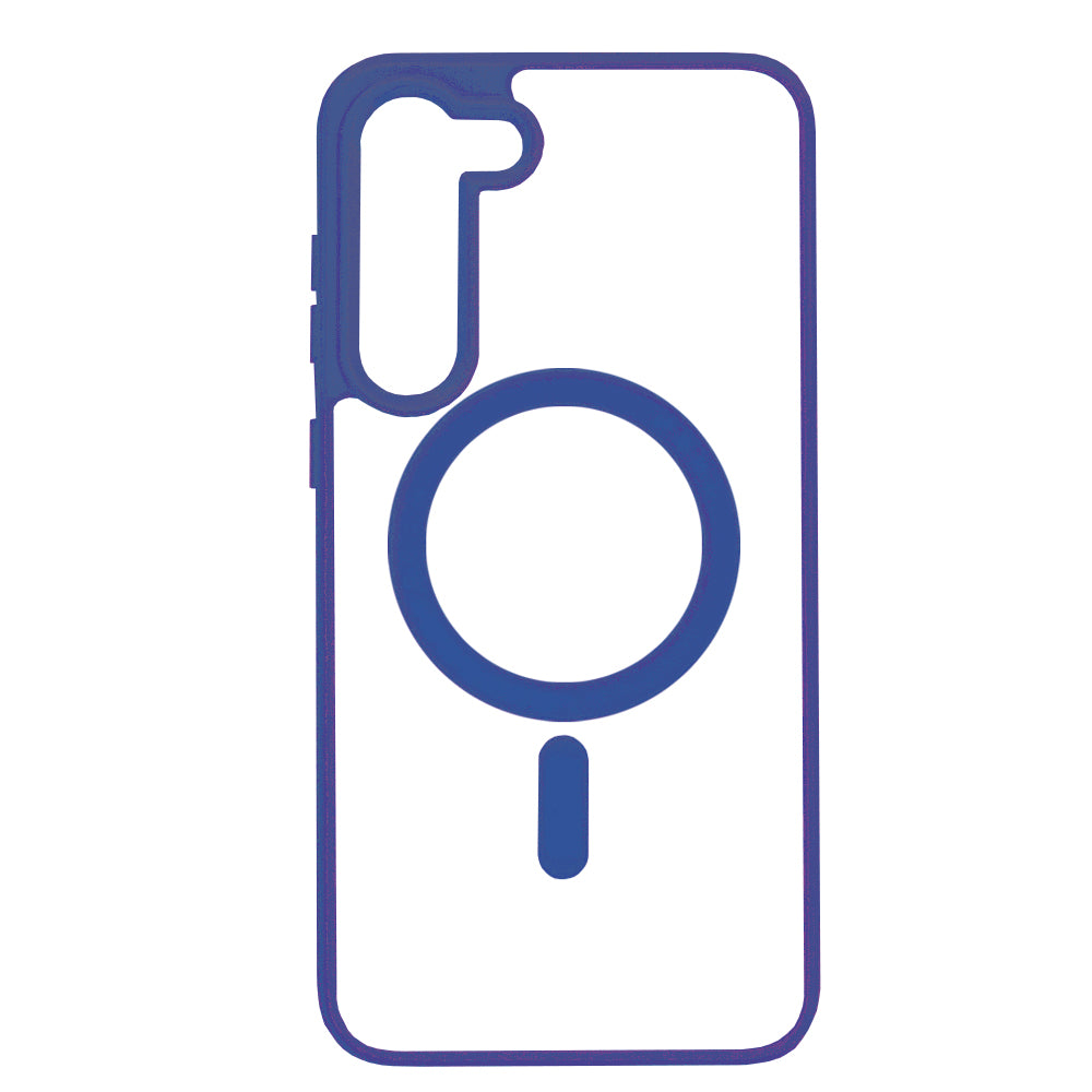Coque MagSafe pour Samsung Galaxy S23+ S916, Techsuit, Pro, Bleue