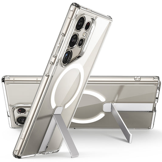 MagSafe Hülle für Samsung Galaxy S24 Ultra S928, ESR, Boost Flickstand, Transparent