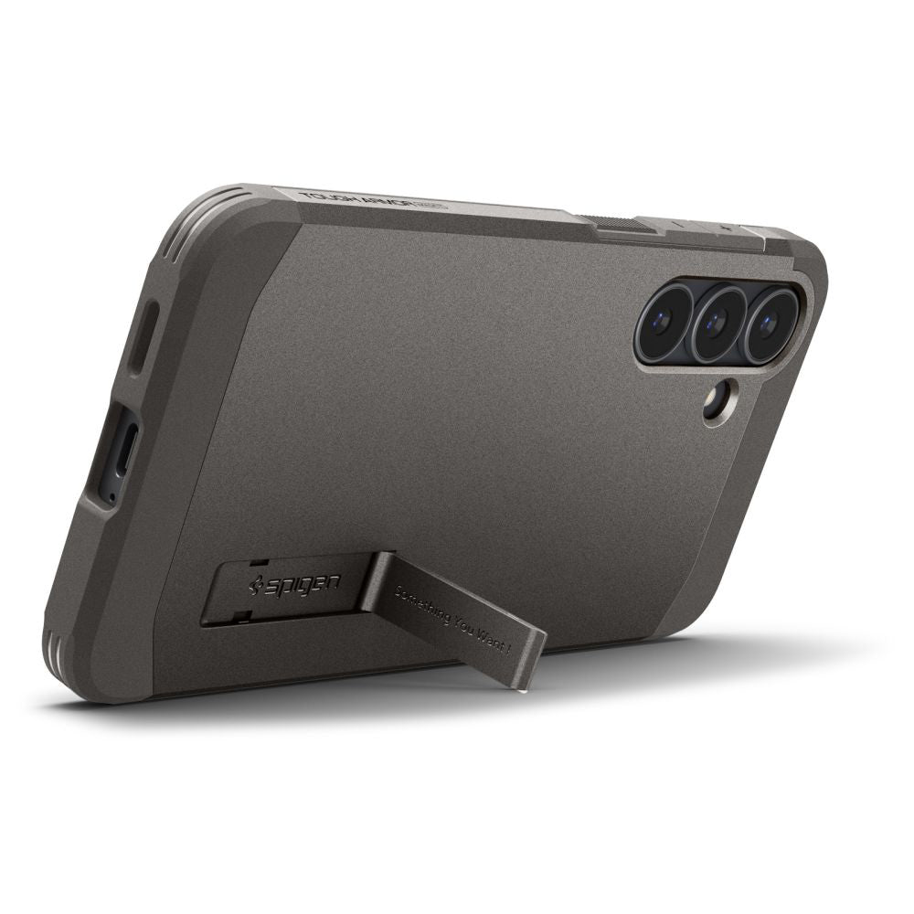 Étui MagSafe pour Samsung Galaxy S25 FE, Spigen, Tough Armor, Gris ACS10030