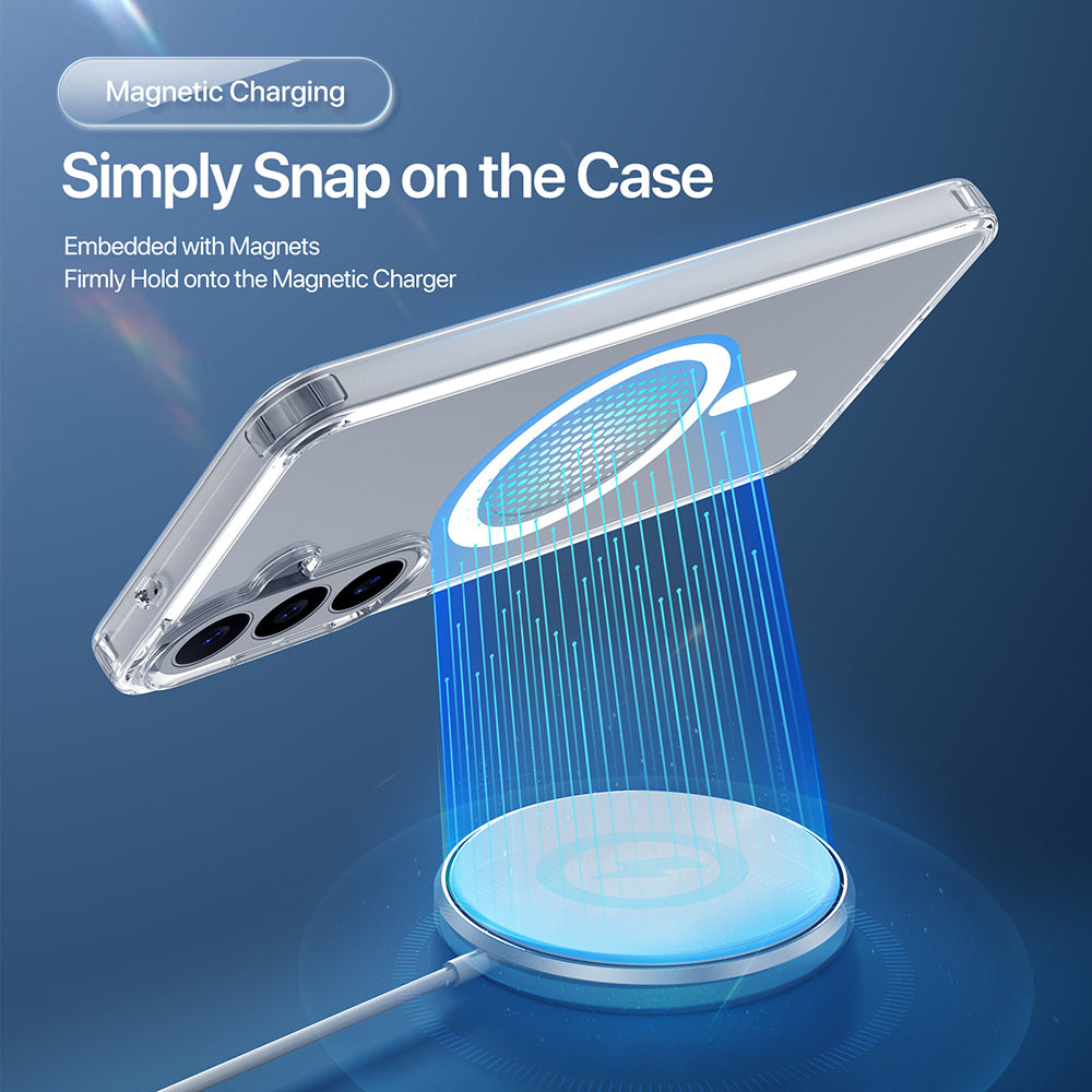 Coque MagSafe pour Samsung Galaxy S26 FE S741, DUX DUCIS, Clin, Transparente