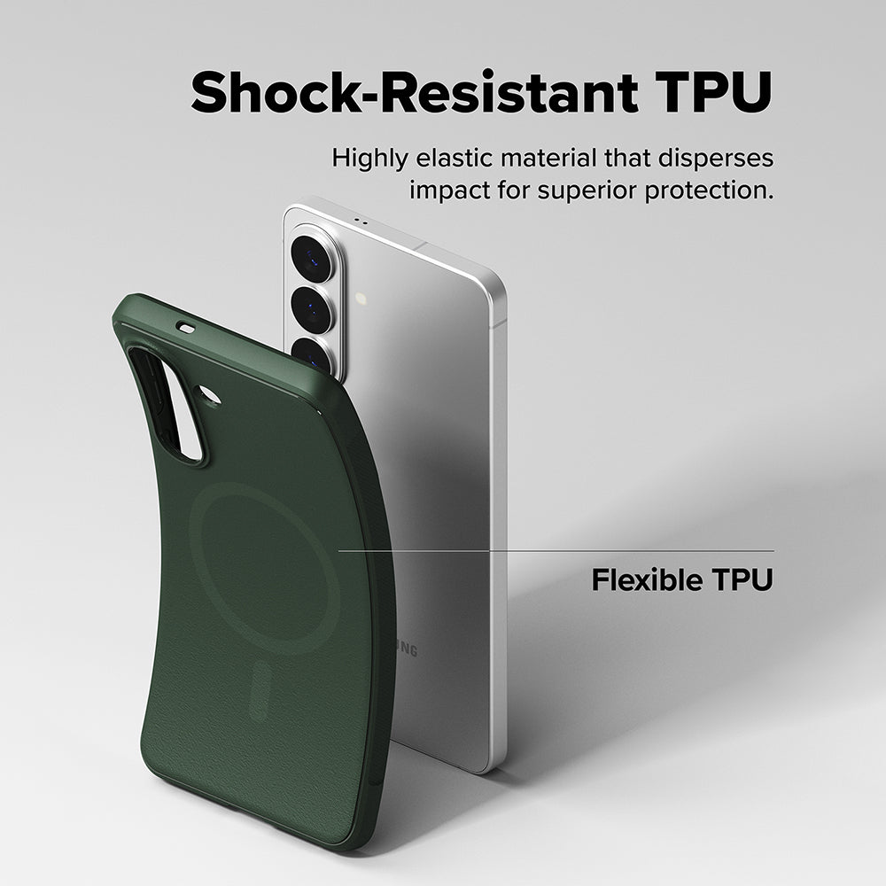 MagSafe Case for Samsung Galaxy S26 Plus S947, Ringke, Onyx, Dark Green