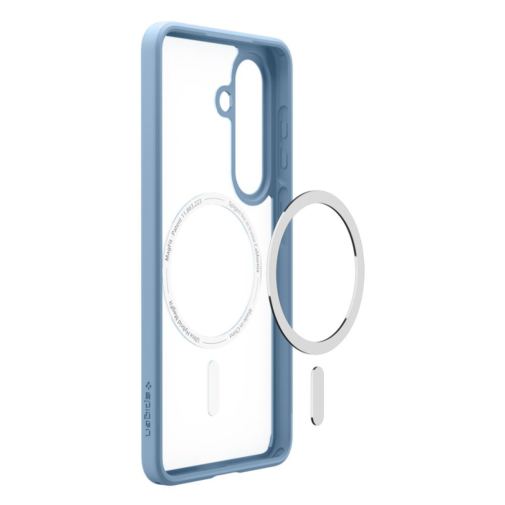 MagSafe Hülle für Samsung Galaxy S26 Plus S947, Spigen, Ultra Hybrid, Blau ACS11213
