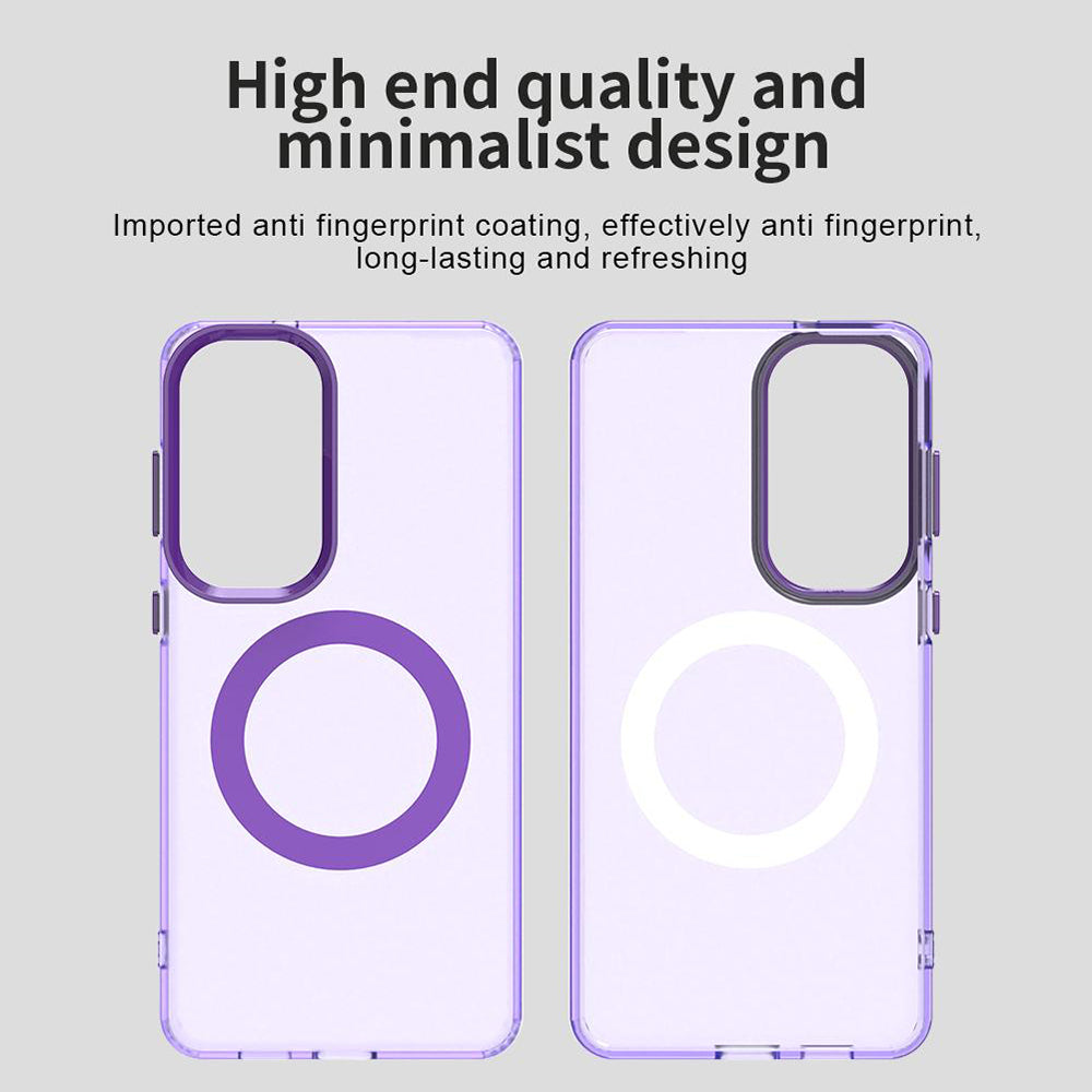 Étui MagSafe pour Samsung Galaxy S26 Plus, Techsuit, CandyCase, Violet