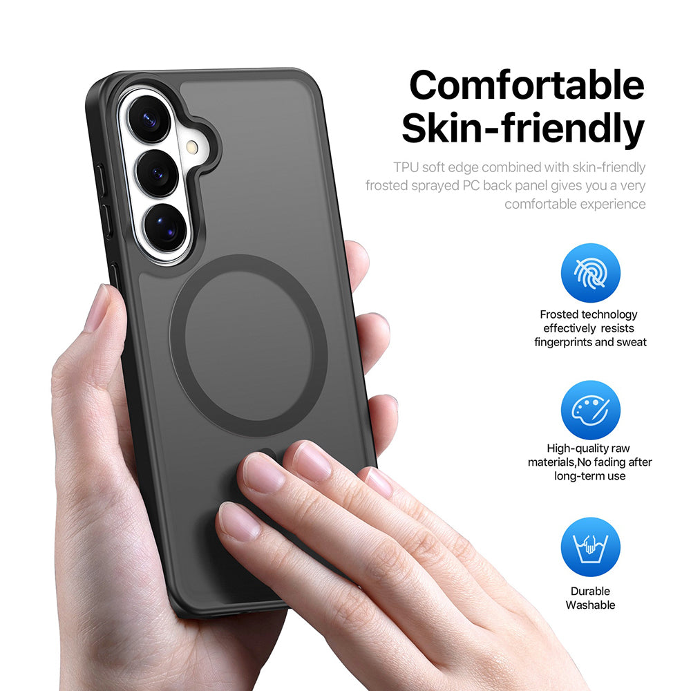 Coque MagSafe pour Samsung Galaxy S26 S942, DUX DUCIS, Yind, Gris