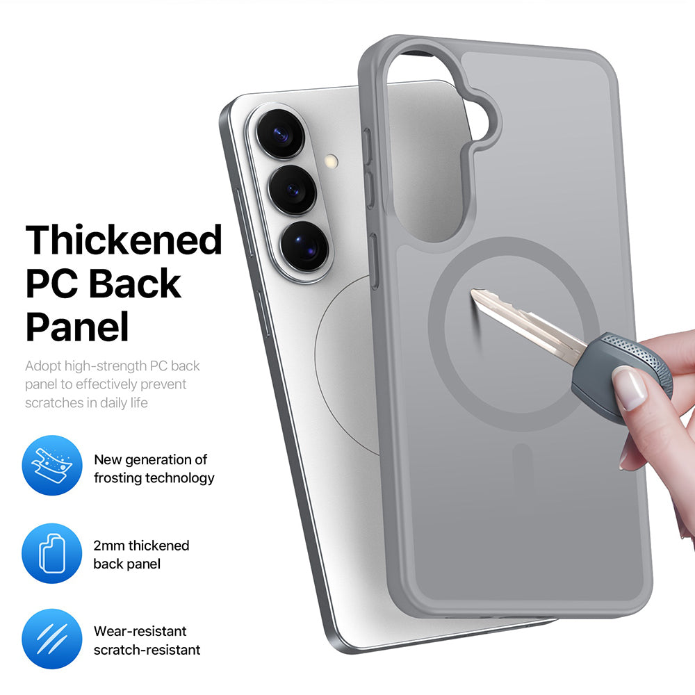 Coque MagSafe pour Samsung Galaxy S26 S942, DUX DUCIS, Yind, Gris