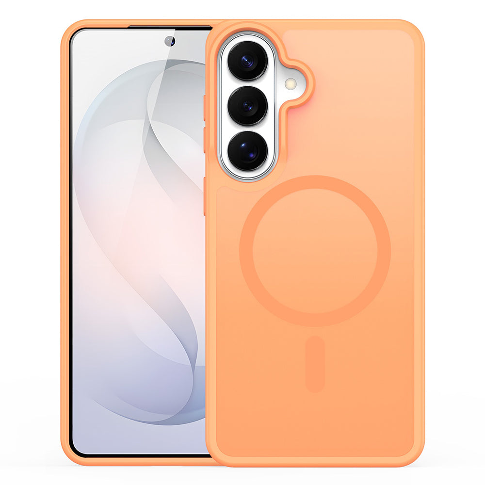 Coque MagSafe pour Samsung Galaxy S26 S942, DUX DUCIS, Yind, Orange