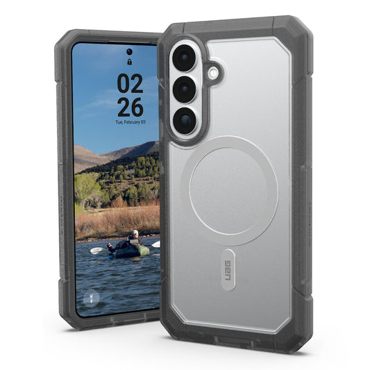 MagSafe-Hülle für Samsung Galaxy S26 S942, Urban Armor Gear, Trooper, Transparent Grau