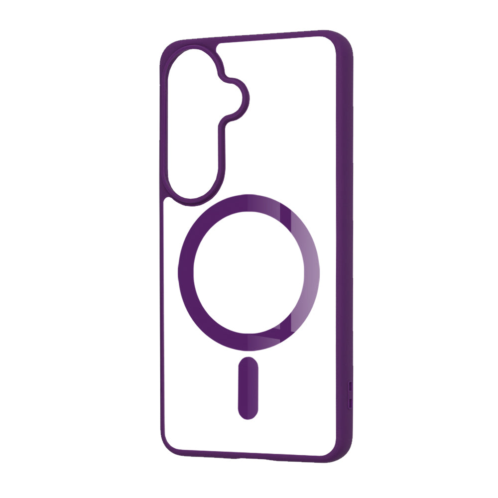 Coque MagSafe pour Samsung Galaxy S26 S942, Techsuit, Pro, Violet