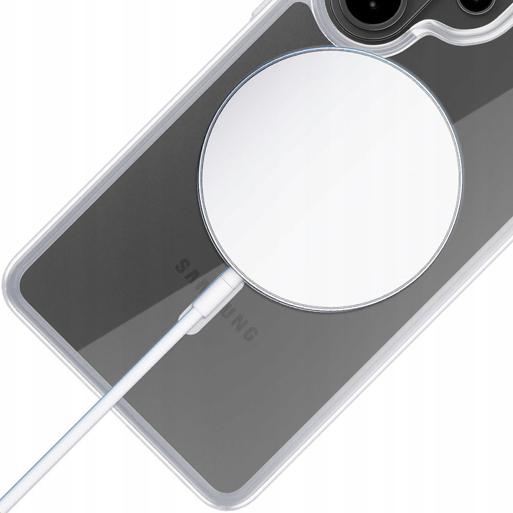 Coque MagSafe pour Samsung Galaxy S26 Ultra, 3MK, Armor MagCase, Transparente