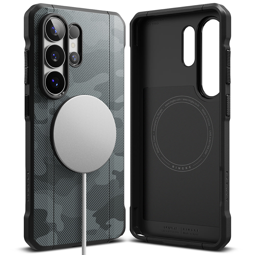 MagSafe Hülle für Samsung Galaxy S26 Ultra, Ringke, Onyx Alpha, Tarnmuster