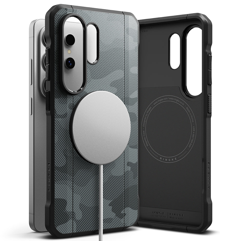 MagSafe Hülle für Samsung Galaxy S26 Ultra, Ringke, Onyx Alpha, Tarnmuster