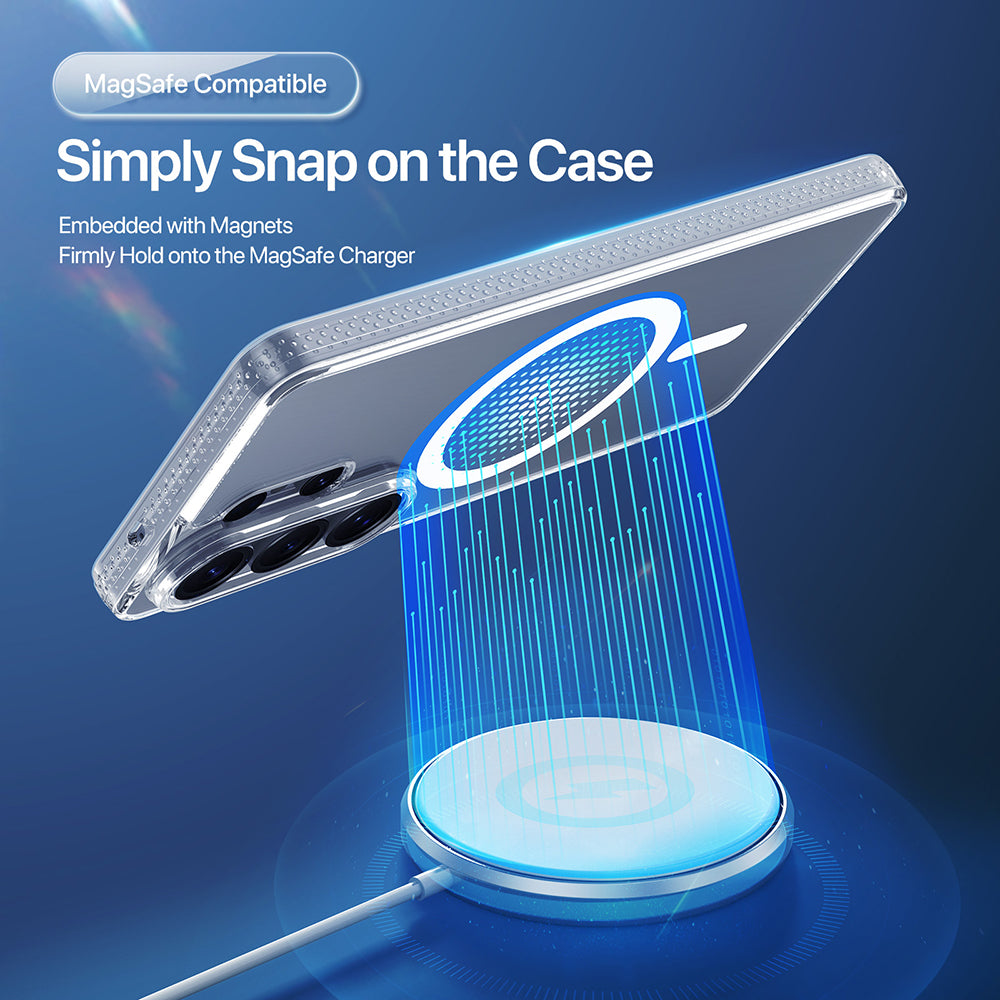 Coque MagSafe pour Samsung Galaxy S26 Ultra S948, DUX DUCIS, Clin, Transparente