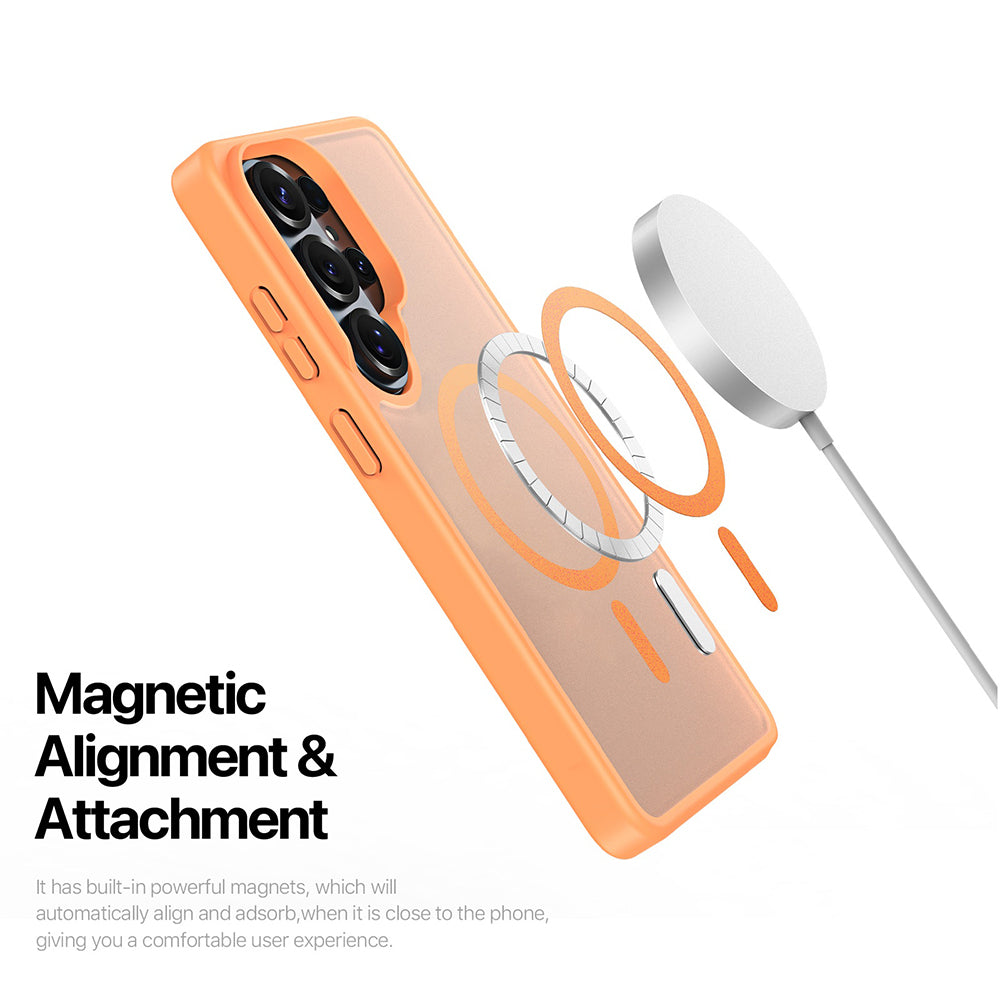 Coque MagSafe pour Samsung Galaxy S26 Ultra S948, DUX DUCIS, Yind, Noire