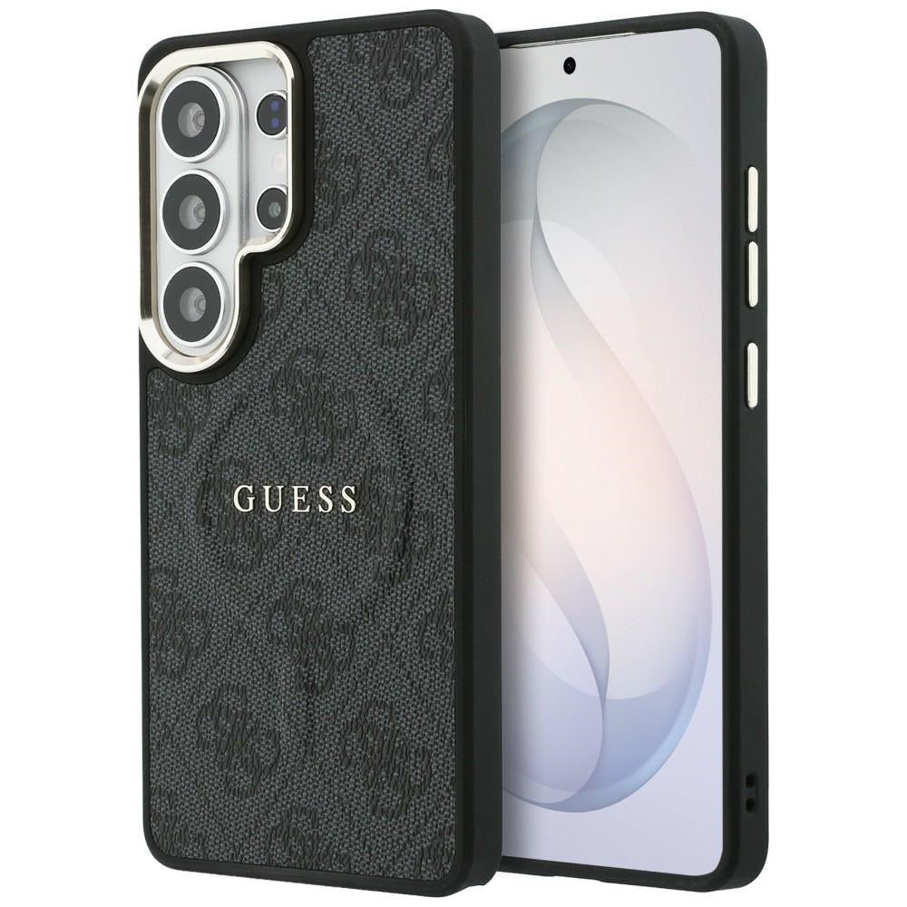 Étui MagSafe pour Samsung Galaxy S26 Ultra S948, Guess, 4G Embossed Ring, Noir