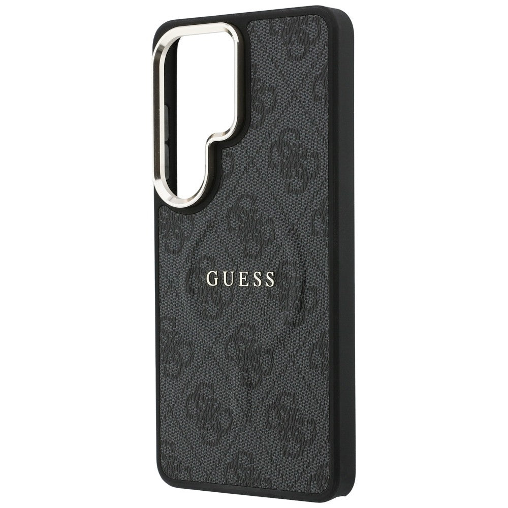 Étui MagSafe pour Samsung Galaxy S26 Ultra S948, Guess, 4G Embossed Ring, Noir
