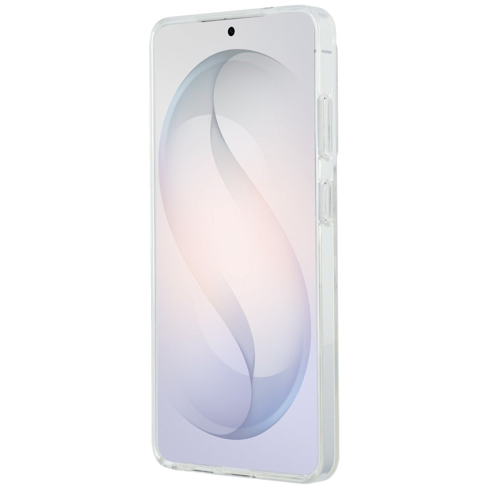 Coque MagSafe pour Samsung Galaxy S26 Ultra S948, Karl Lagerfeld, IML Choupette Karl Script Logo, Blanche.