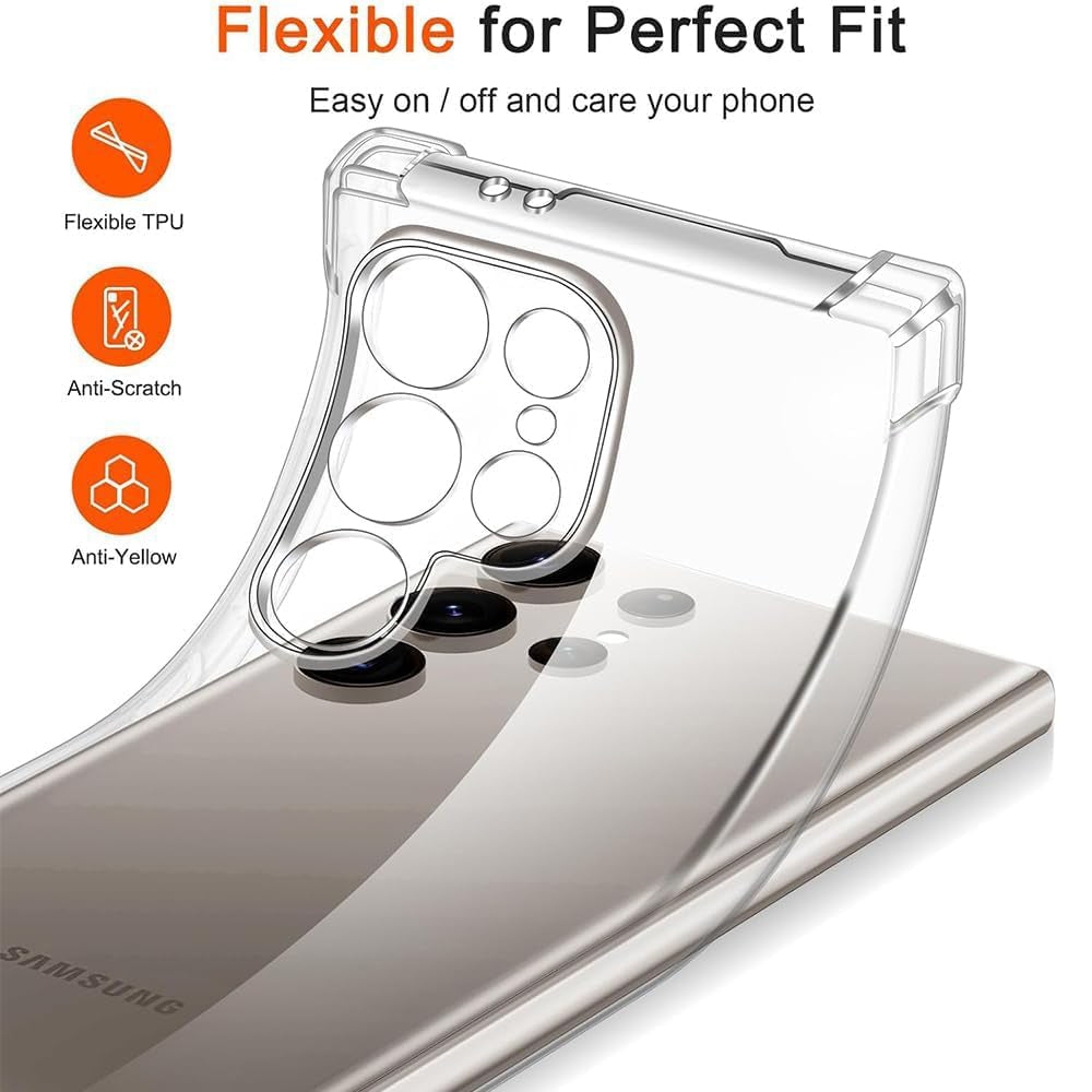 Coque MagSafe pour Samsung Galaxy S26 Ultra S948, Techsuit, Antichoc, Transparente
