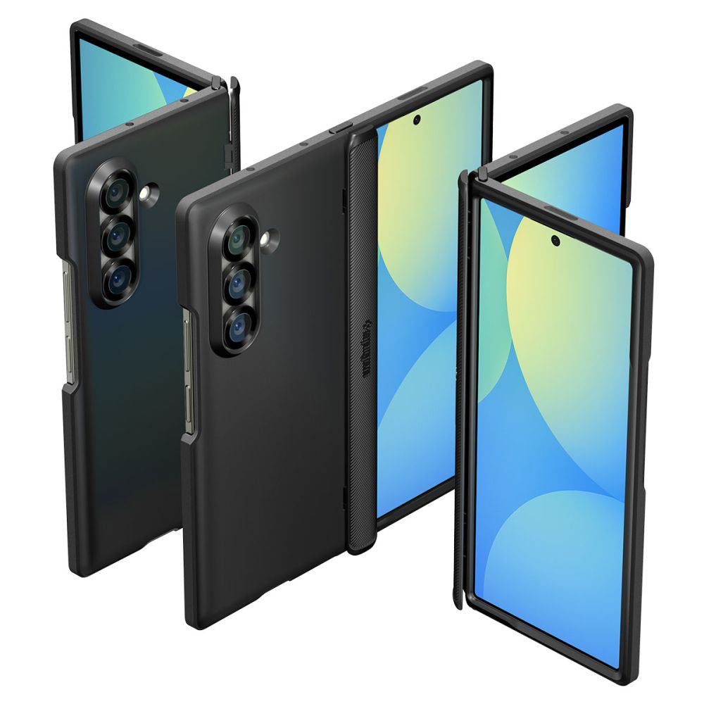 MagSafe Hülle für Samsung Galaxy Z Fold7 F966, Spigen, Slim Armor Pro, Schwarz ACS09551
