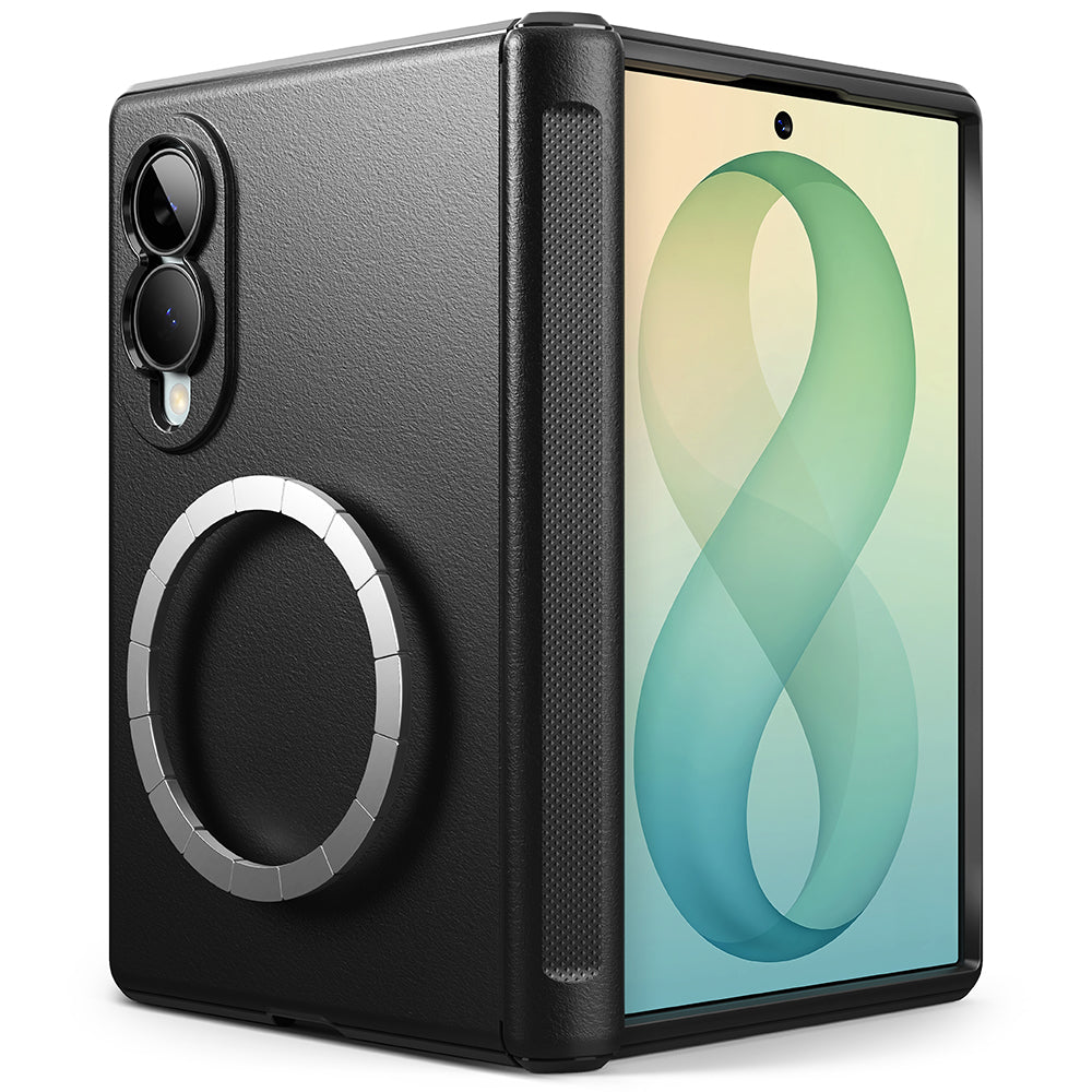 Coque MagSafe pour Samsung Galaxy Z Fold8 F971, Ringke, Onyx Flap, Noire