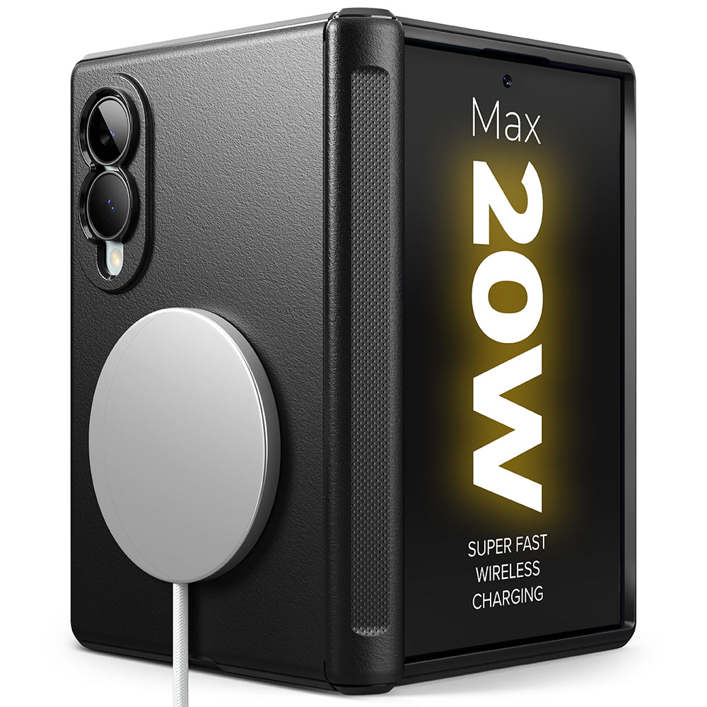Coque MagSafe pour Samsung Galaxy Z Fold8 F971, Ringke, Onyx Flap, Noire