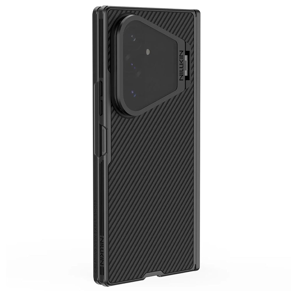 Coque MagSafe pour Samsung Galaxy Z Fold8 Ultra F976, Nillkin, CamShield Prop avec couverture d'objectif noire transparente, Noire