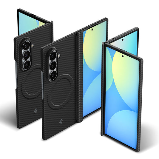 Coque MagSafe pour Samsung Galaxy Z Fold8 Ultra F976, Spigen, Air Skin, Bleu marine ACS11852