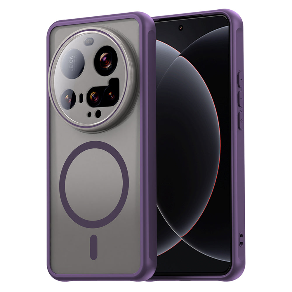 Coque MagSafe pour Xiaomi 15 Ultra, Techsuit, HaloFrost II, Violet