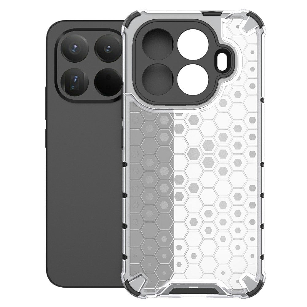 Étui MagSafe pour Xiaomi 15T Pro, Techsuit, HoneyComb Shield, Blanc