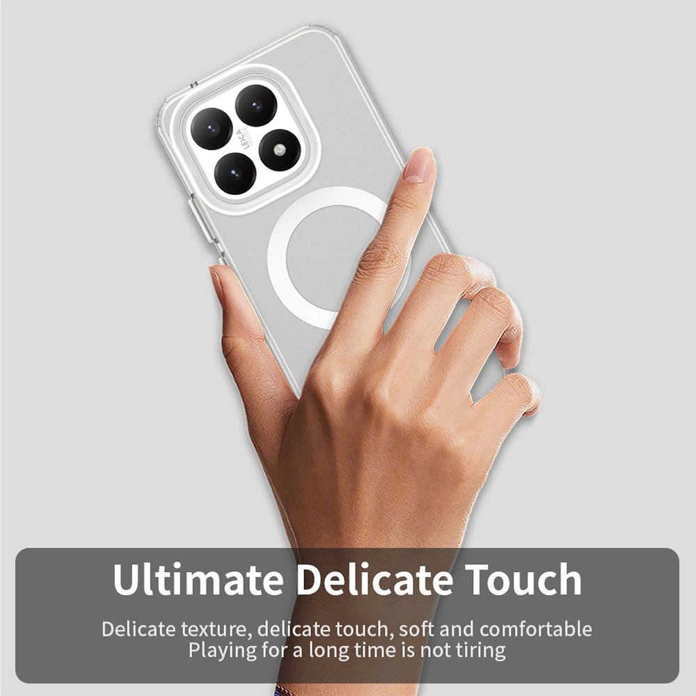 Coque MagSafe pour Xiaomi 15T, Techsuit, CandyCase, Blanche