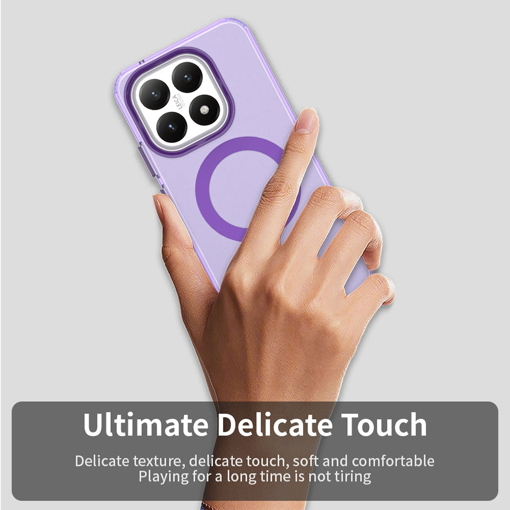 MagSafe Hülle für Xiaomi 15T, Techsuit, CandyCase, Lila