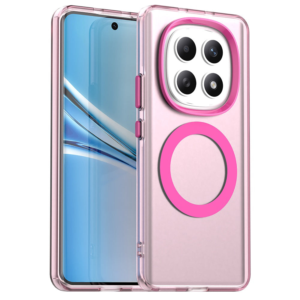 MagSafe Hülle für Xiaomi Poco M8 / Redmi Note 15 5G / Note 15 4G, Techsuit, CandyCase, Rosa