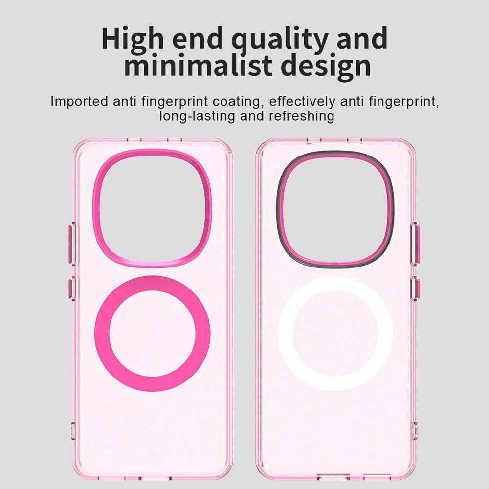 MagSafe Hülle für Xiaomi Poco M8 / Redmi Note 15 5G / Note 15 4G, Techsuit, CandyCase, Rosa