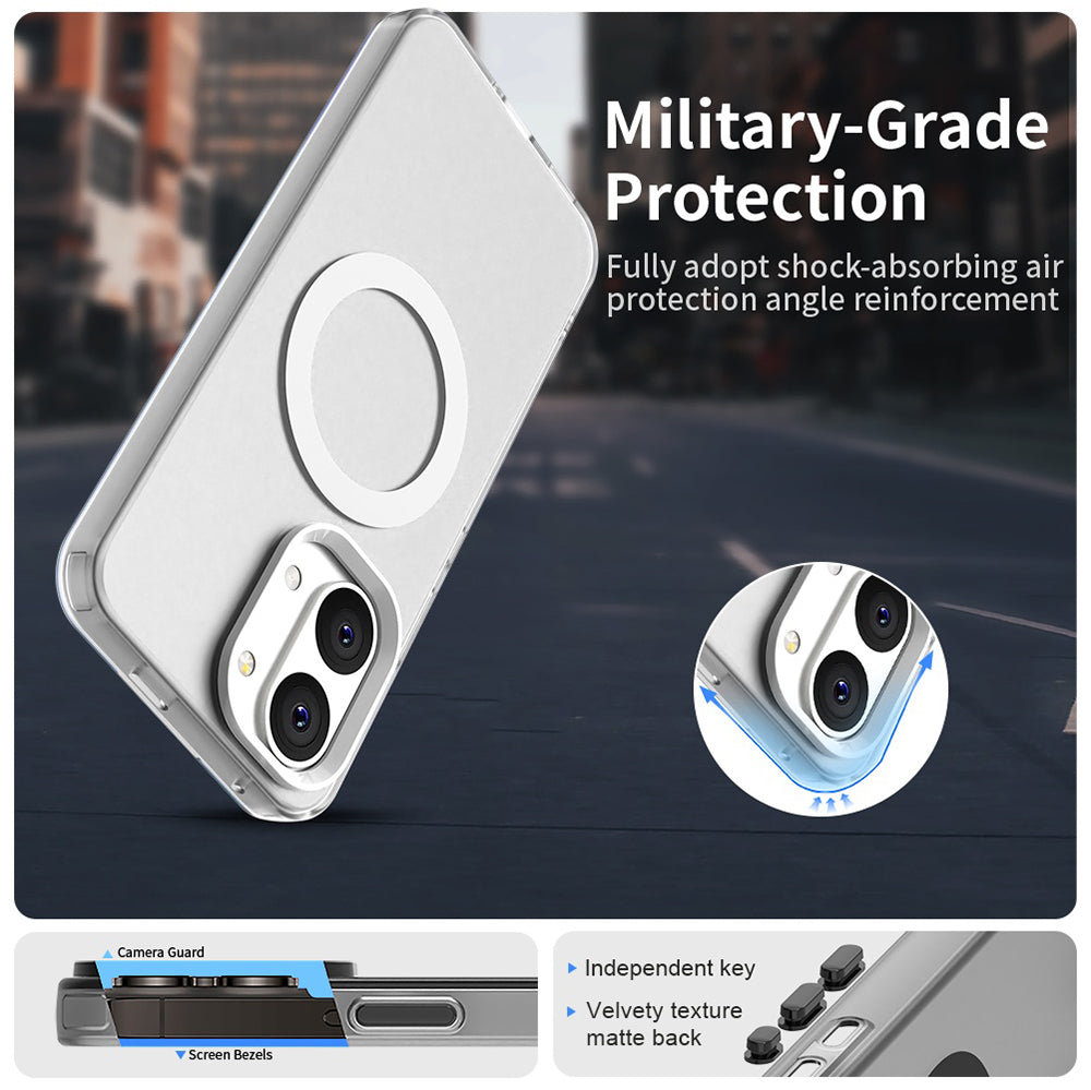 MagSafe-Hülle für Xiaomi Poco X8 Pro Max, Techsuit, CandyCase, Weiß