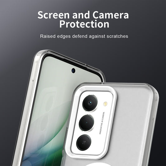 MagSafe Hülle für Xiaomi Redmi 15 5G / 15 4G, Techsuit, CandyCase, Weiß