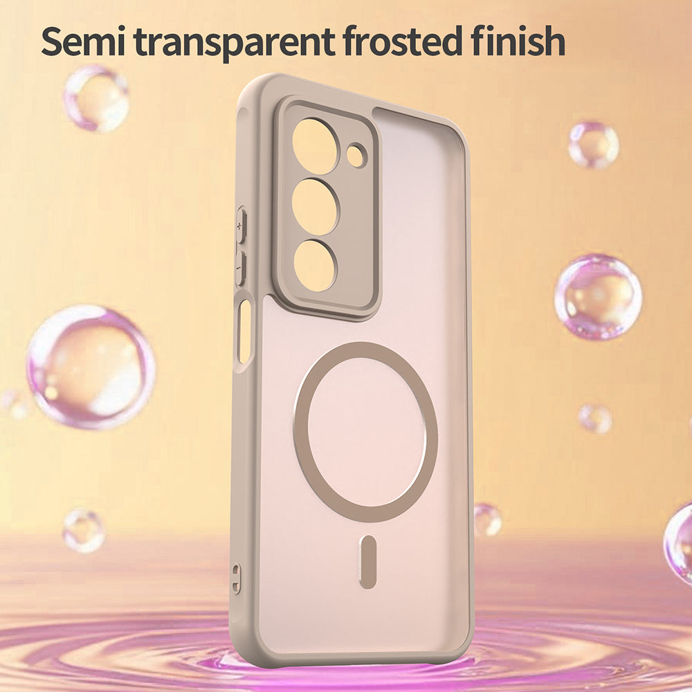 MagSafe Hülle für Xiaomi Redmi 15 5G / 15 4G, Techsuit, HaloFrost II, Gold