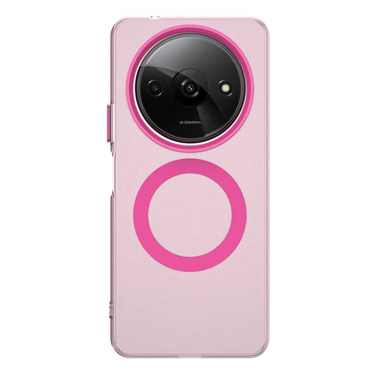Coque MagSafe pour Xiaomi Redmi A3x / A3, Techsuit, CandyCase, Rose