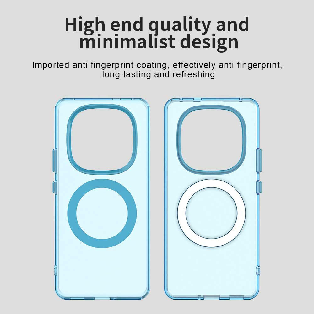 Coque MagSafe pour Xiaomi Redmi Note 14 Pro+ 5G, Techsuit, CandyCase, Bleue