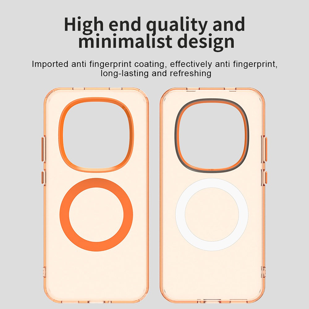 MagSafe Case for Xiaomi Redmi Note 15 Pro 5G, Techsuit, CandyCase, Orange