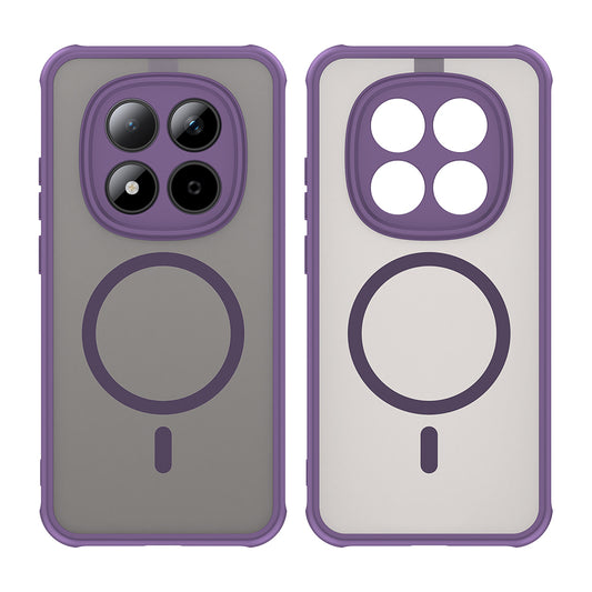 Étui MagSafe pour Xiaomi Redmi Note 15 Pro 5G, Techsuit, HaloFrost II, Violet