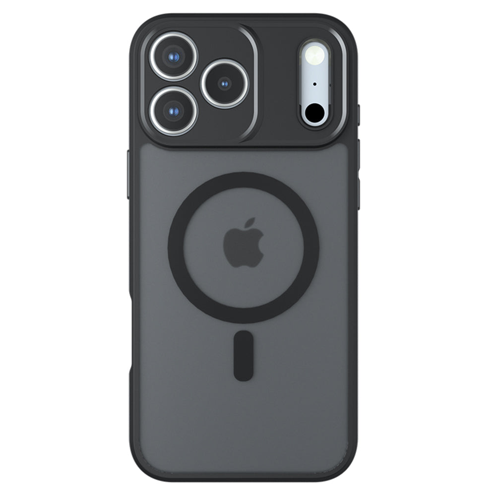 MagSafe Hülle für Apple iPhone 17 Pro Max, Techsuit, PureFrost, Schwarz