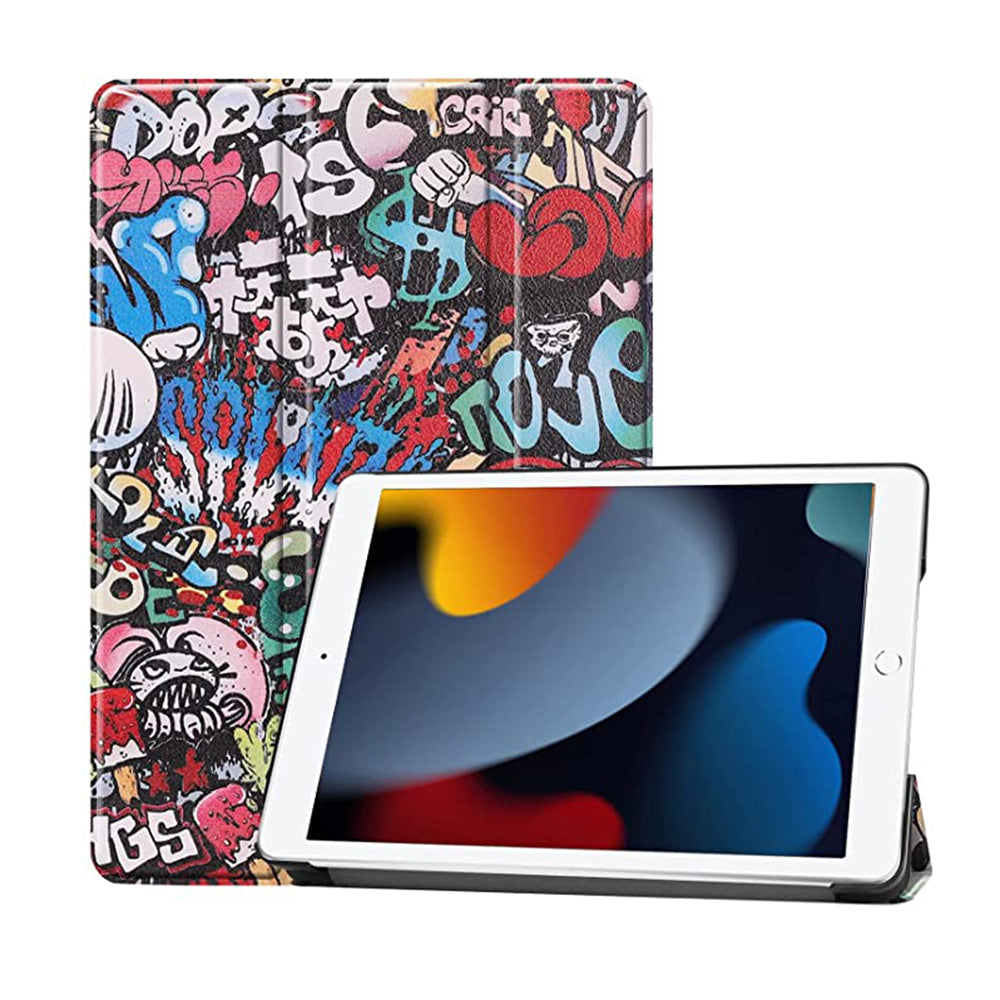 Coque pour Apple iPad 10.2 (2021) / 10.2 (2020) / 10.2 (2019), Techsuit, FoldPro, Multicolore
