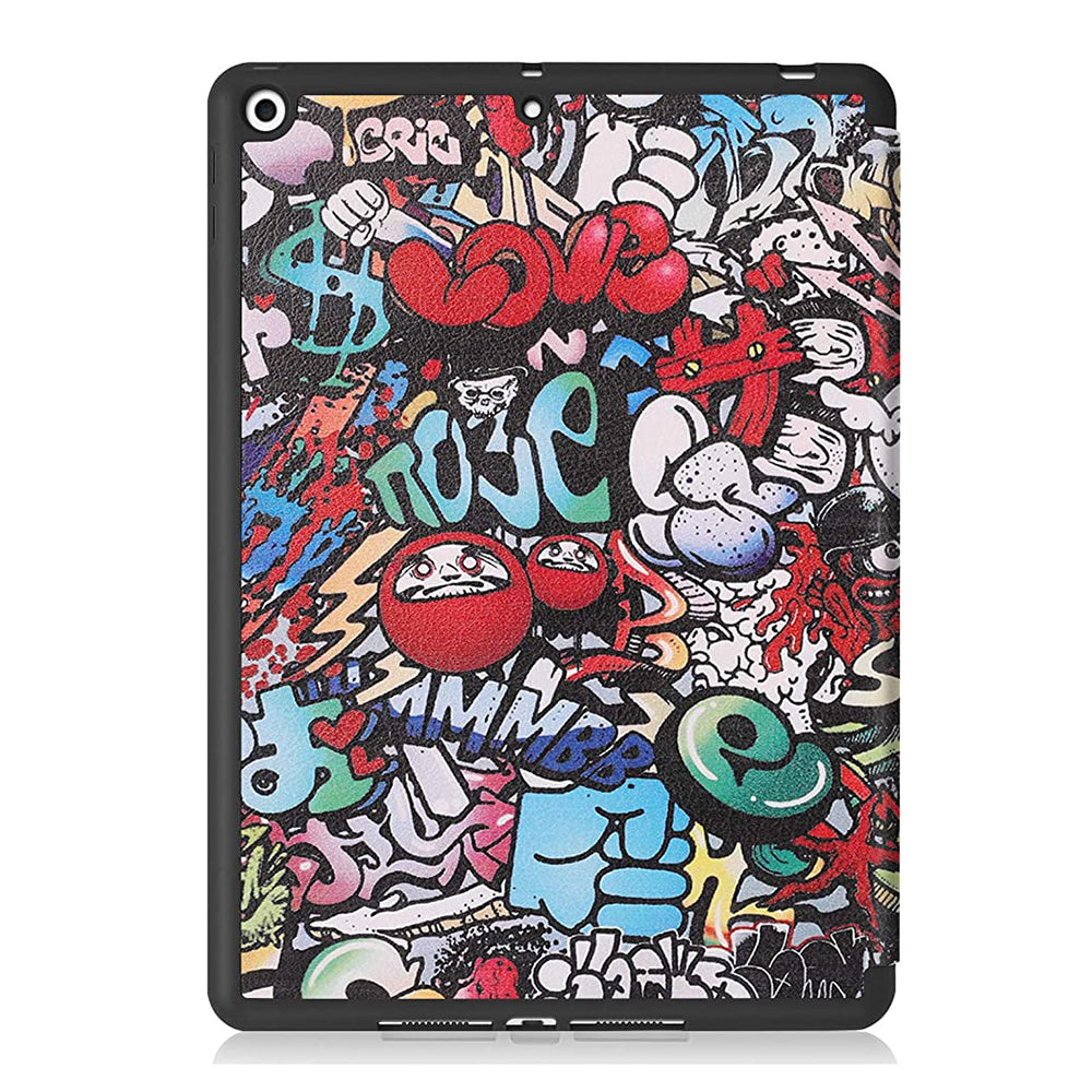 Coque pour Apple iPad 10.2 (2021) / 10.2 (2020) / 10.2 (2019), Techsuit, FoldPro, Multicolore