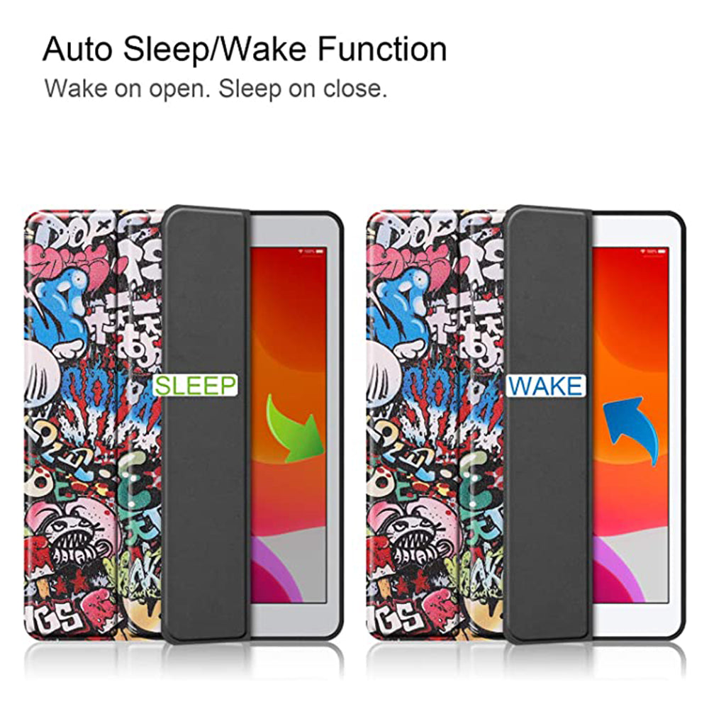Coque pour Apple iPad 10.2 (2021) / 10.2 (2020) / 10.2 (2019), Techsuit, FoldPro, Multicolore