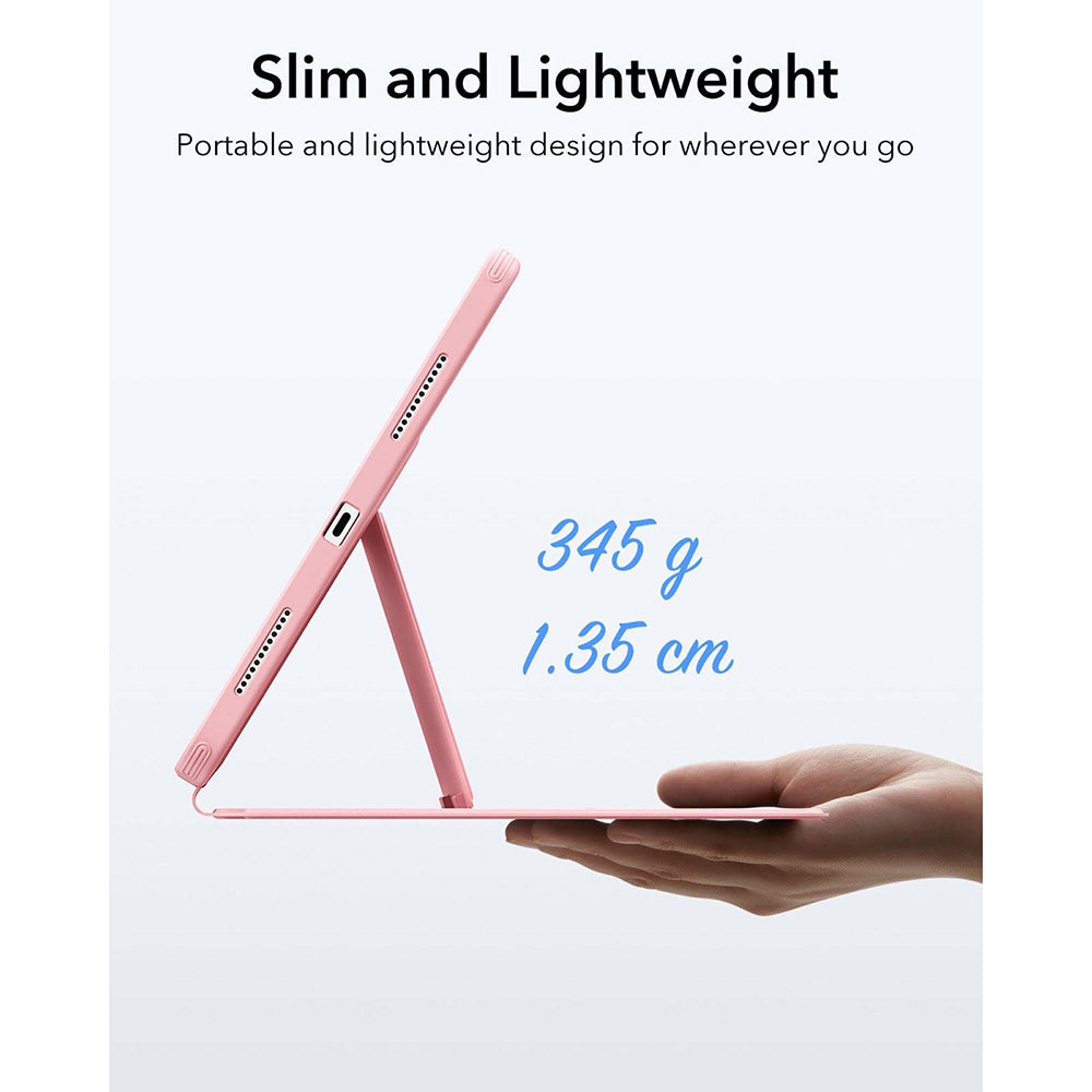 Étui pour Apple iPad (2025) / (2022), ESR, Flip Hybrid, Rose